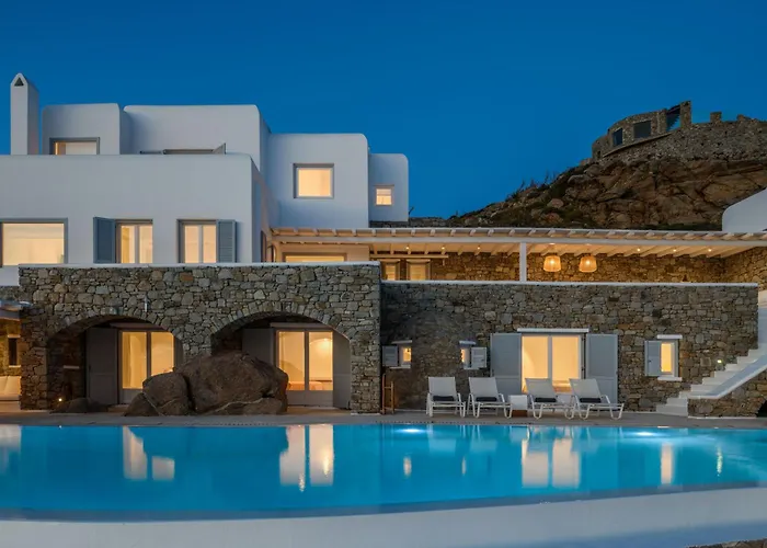 빌라 Alkioni Agios Lazaros 프사로우